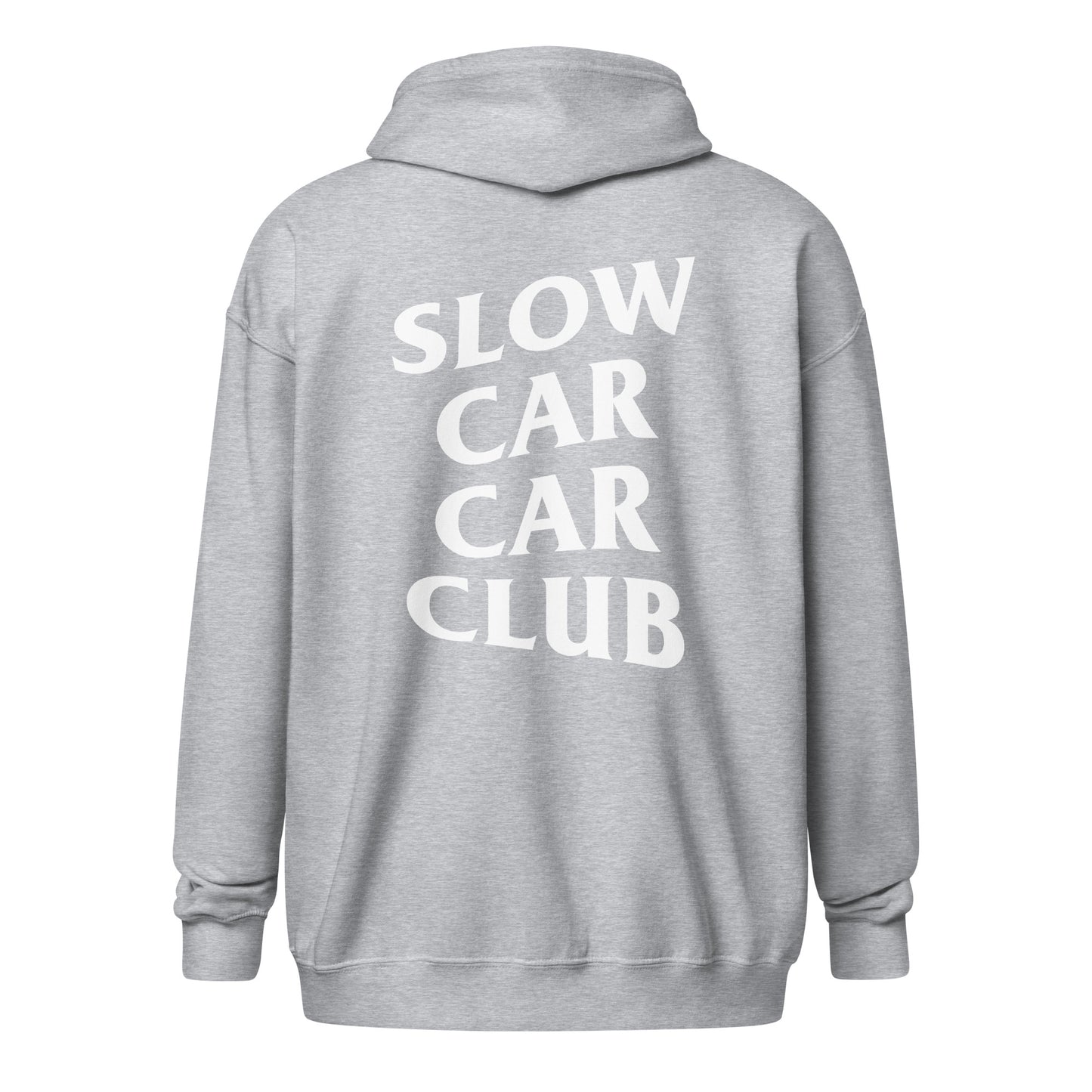 Slow Car Car Club Zip Hoodie
