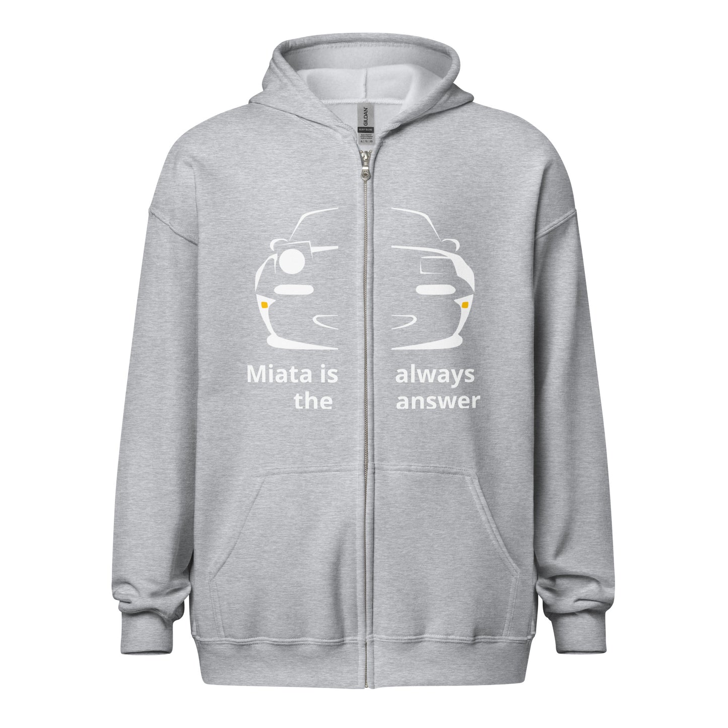 Always The Answer Zip Hoodie