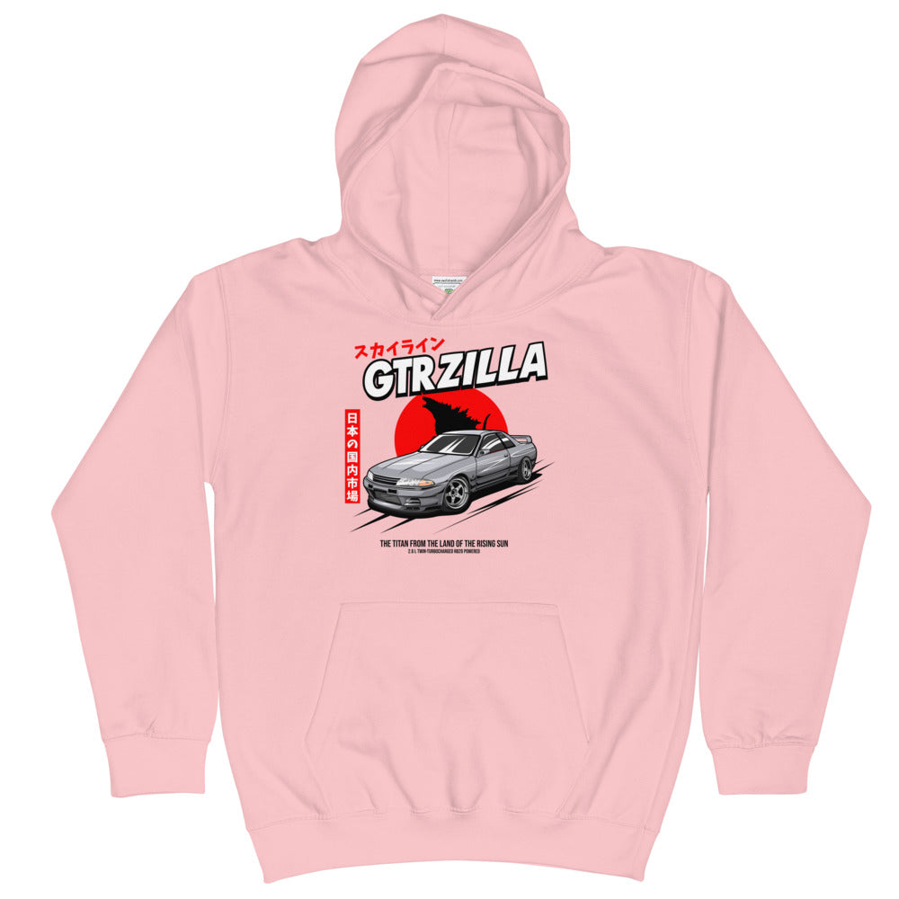 R32 GTR GTRZilla Kids Hoodie