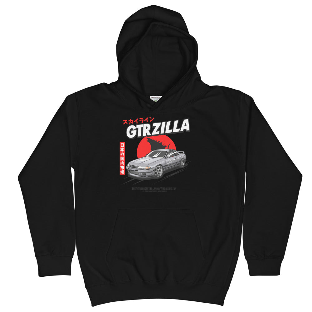 R32 GTR GTRZilla Kids Hoodie