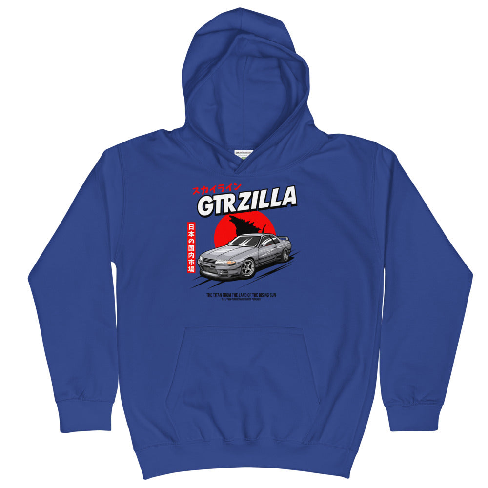 R32 GTR GTRZilla Kids Hoodie