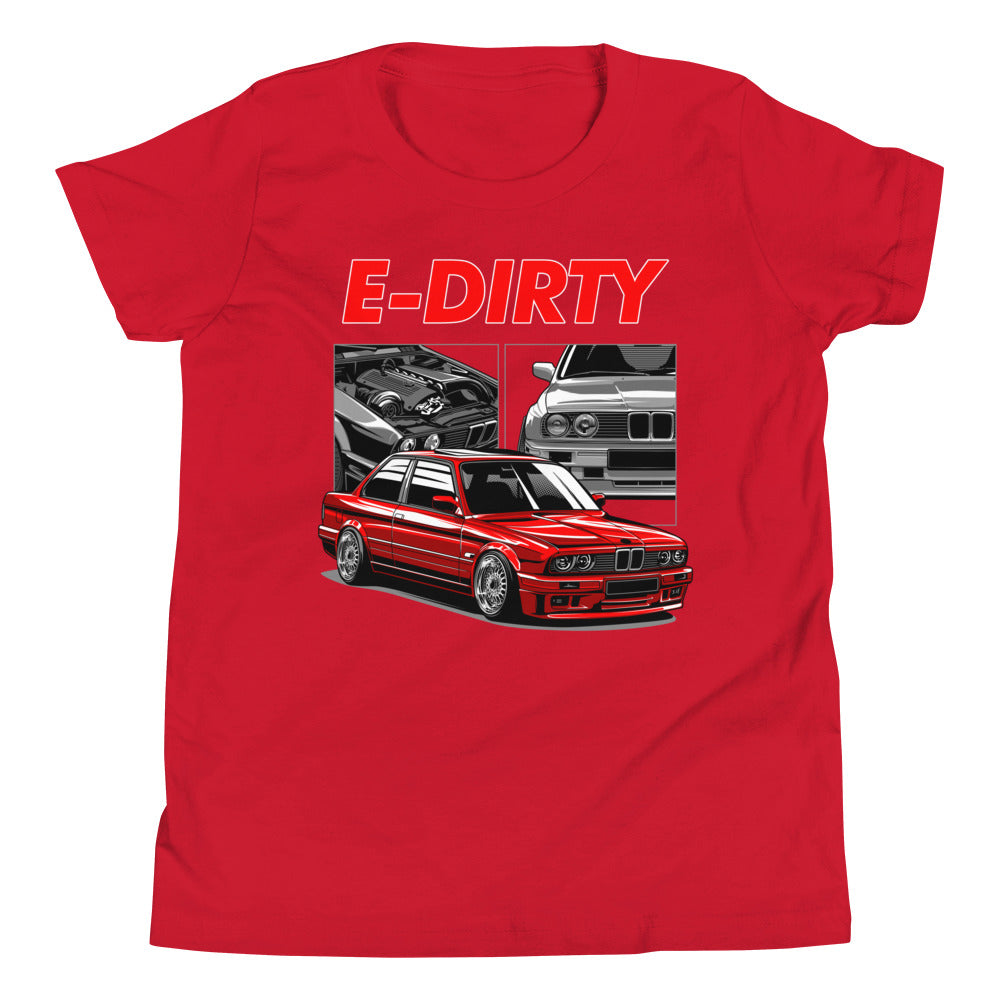 E30 Turbo Stanced Kids Shirt