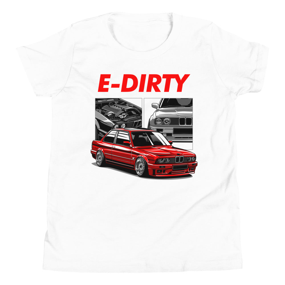 E30 Turbo Stanced Kids Shirt