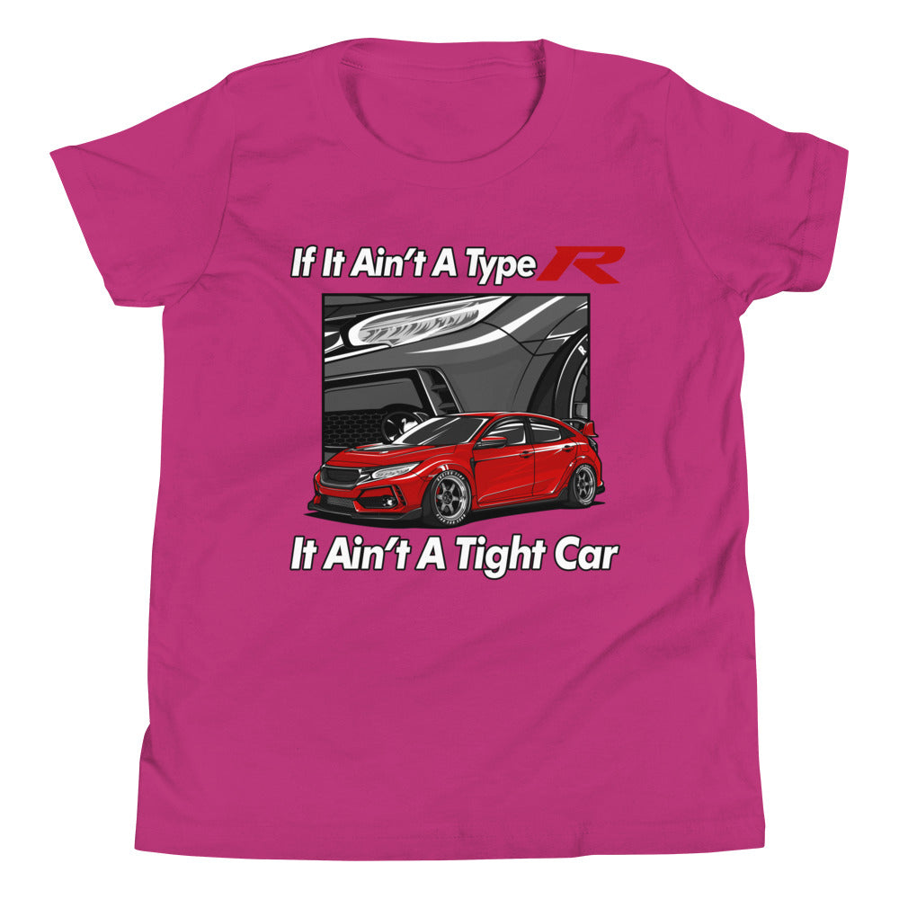 Type R Tight Car Kids Shirt