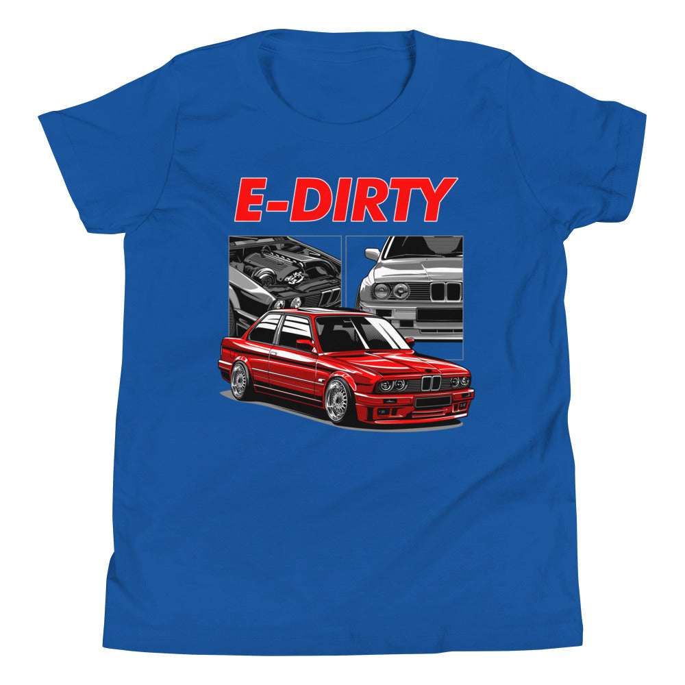 E30 Turbo Stanced Kids Shirt