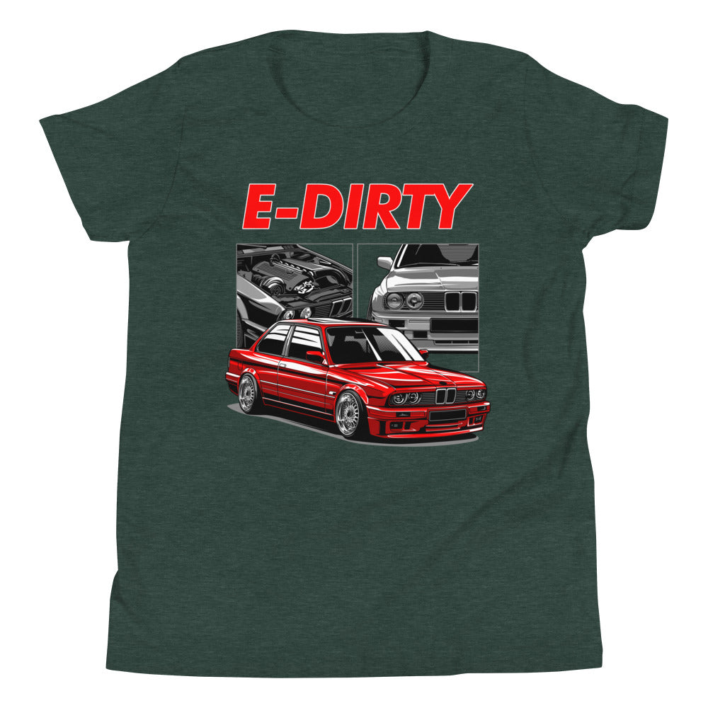 E30 Turbo Stanced Kids Shirt