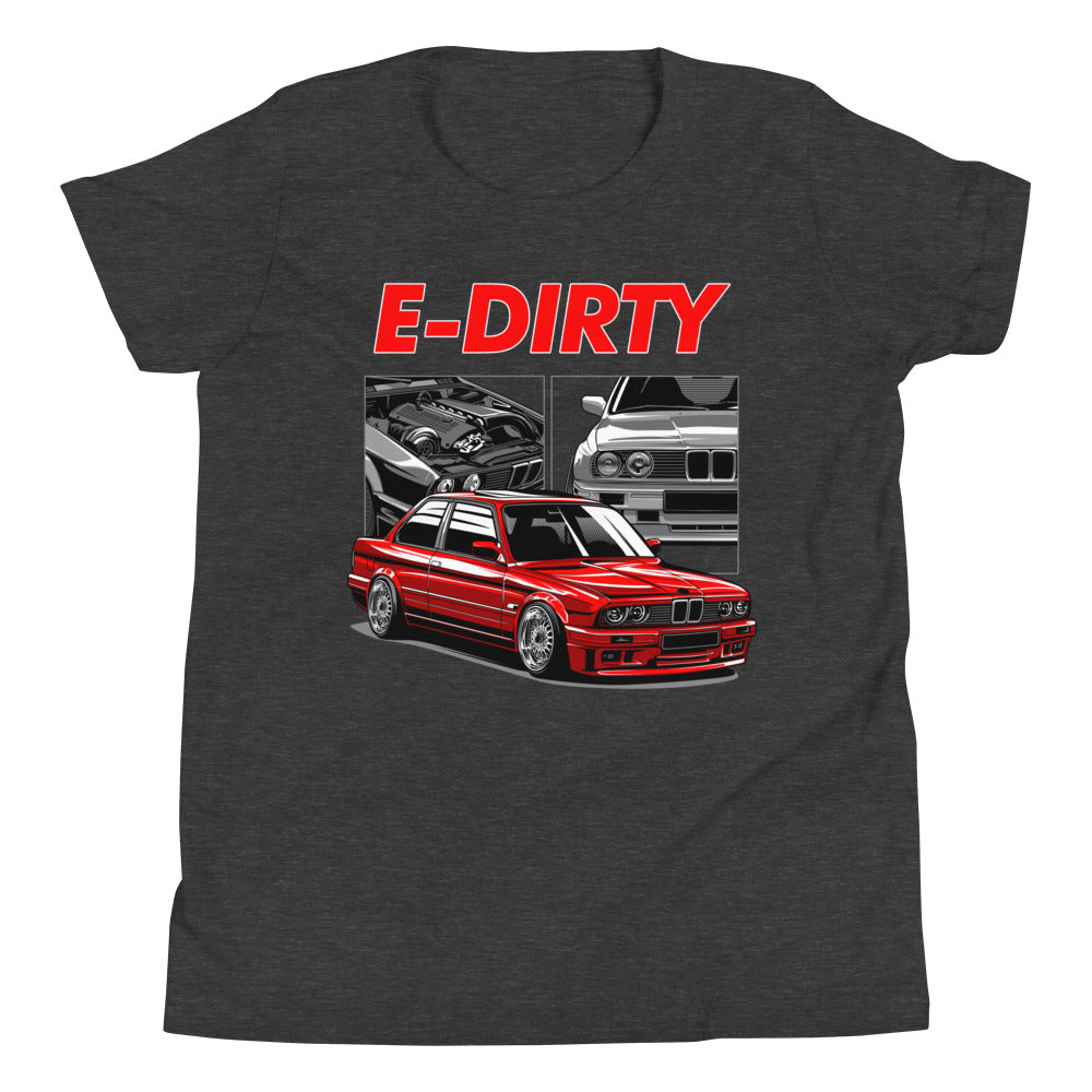 E30 Turbo Stanced Kids Shirt