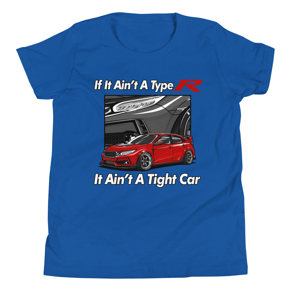 Type R Tight Car Kids Shirt