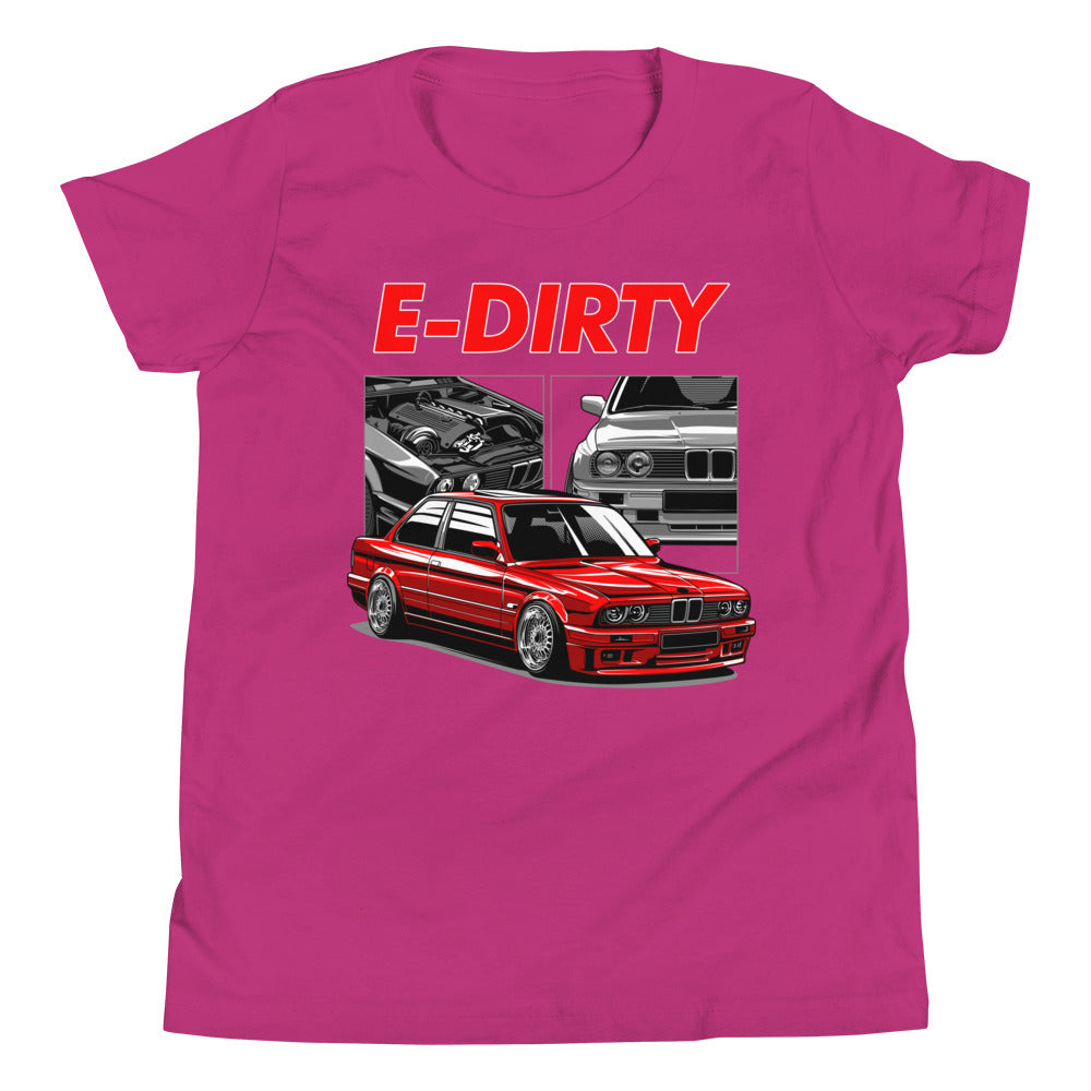 E30 Turbo Stanced Kids Shirt