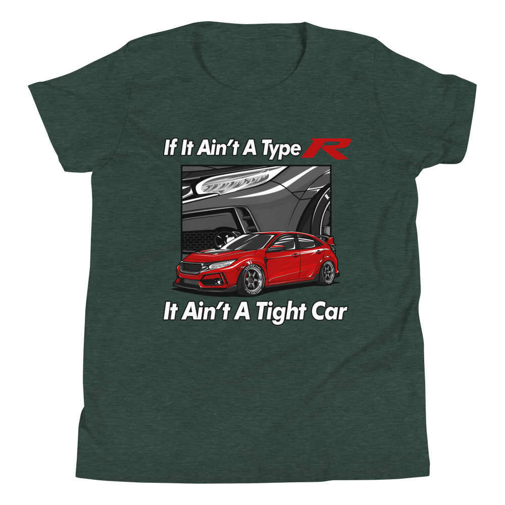 Type R Tight Car Kids Shirt