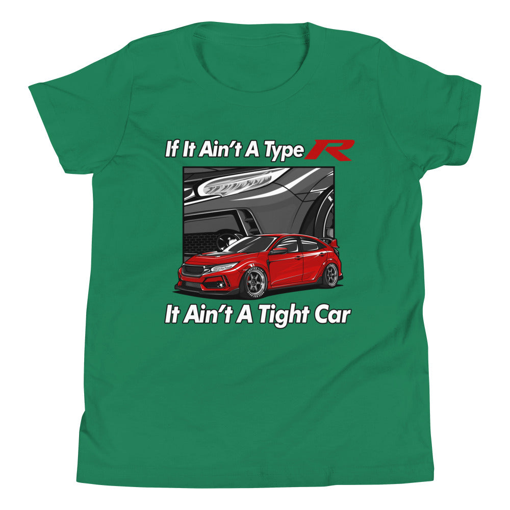 Type R Tight Car Kids Shirt