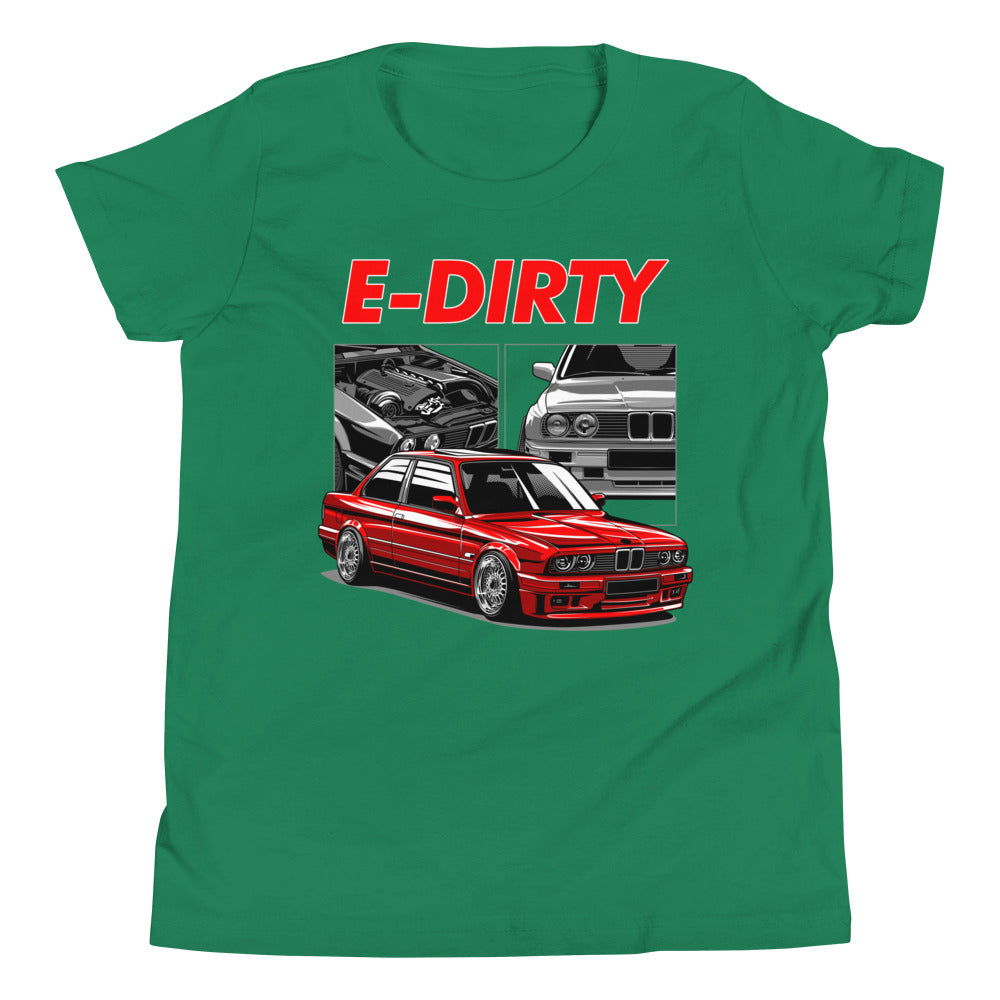 E30 Turbo Stanced Kids Shirt
