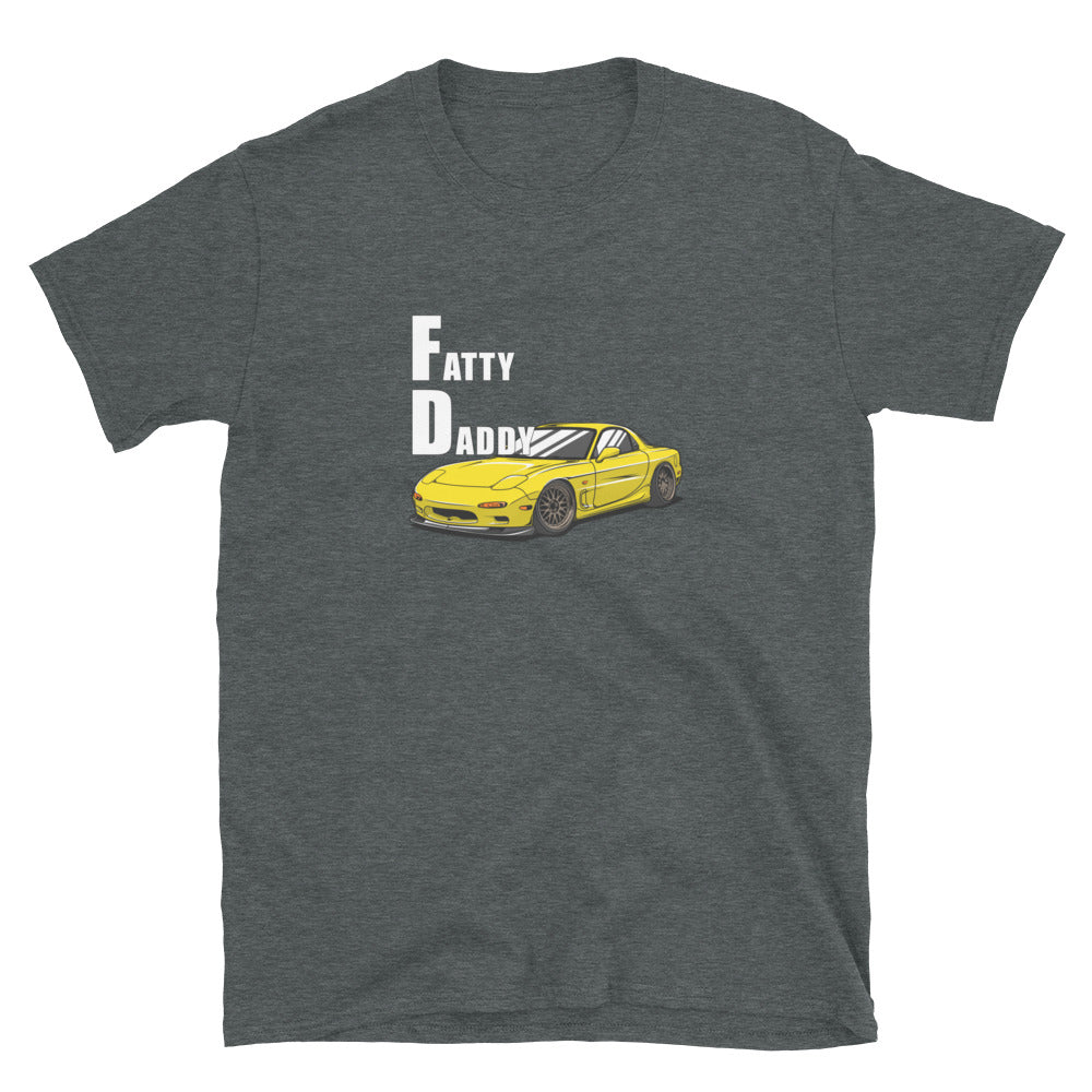 Funny FD Fatty Daddy Short-Sleeve Unisex T-Shirt