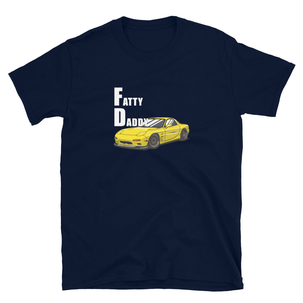 Funny FD Fatty Daddy Short-Sleeve Unisex T-Shirt