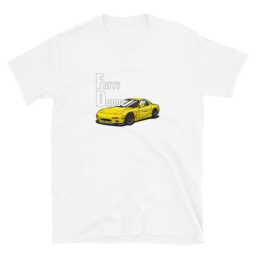 Funny FD Fatty Daddy Short-Sleeve Unisex T-Shirt