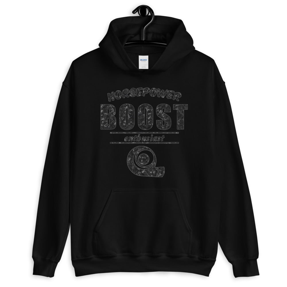 Forged Carbon Look Horsepower Boost Hoodie