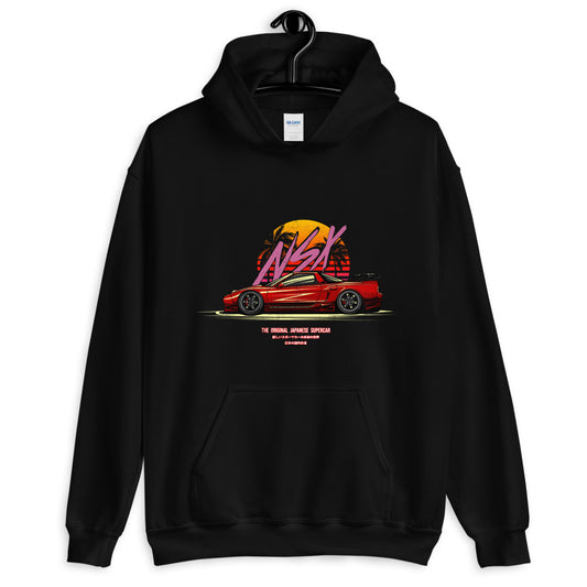 NSX Retro Distressed Hoodie