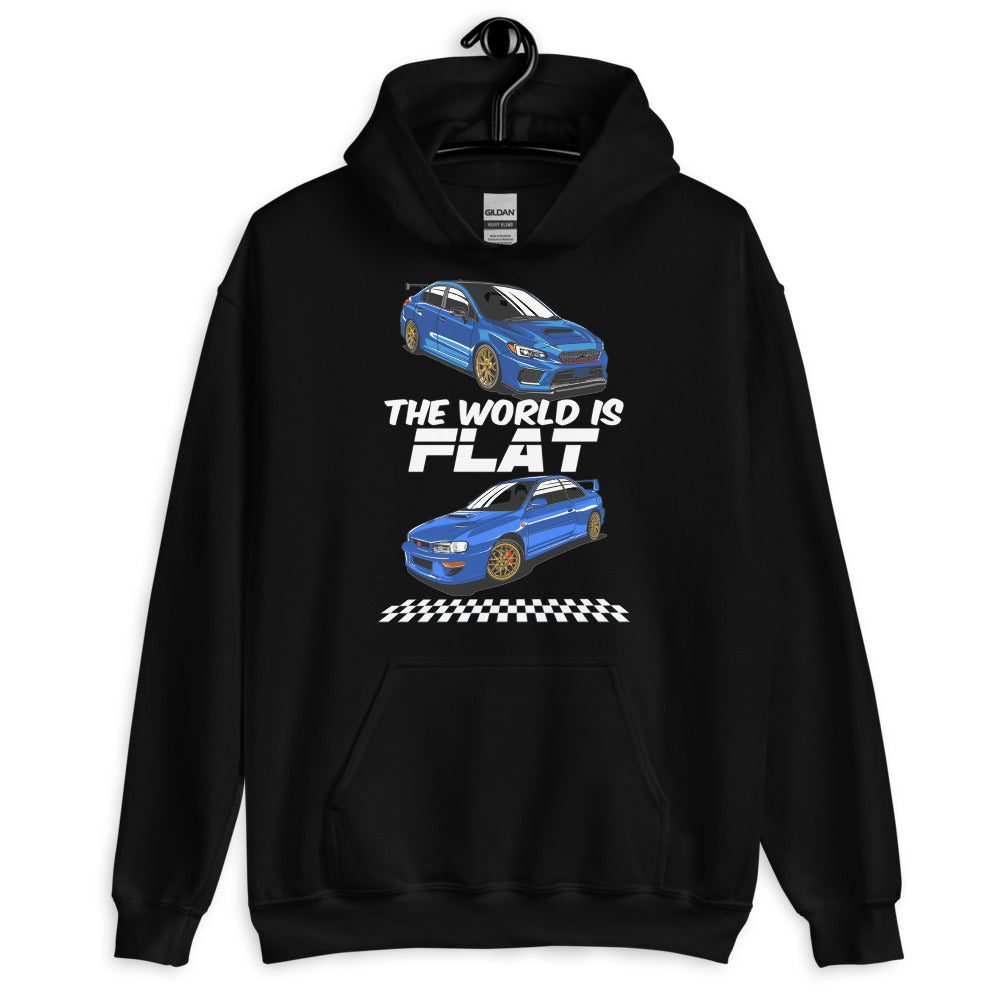 The World Is Flat Subie Hoodie