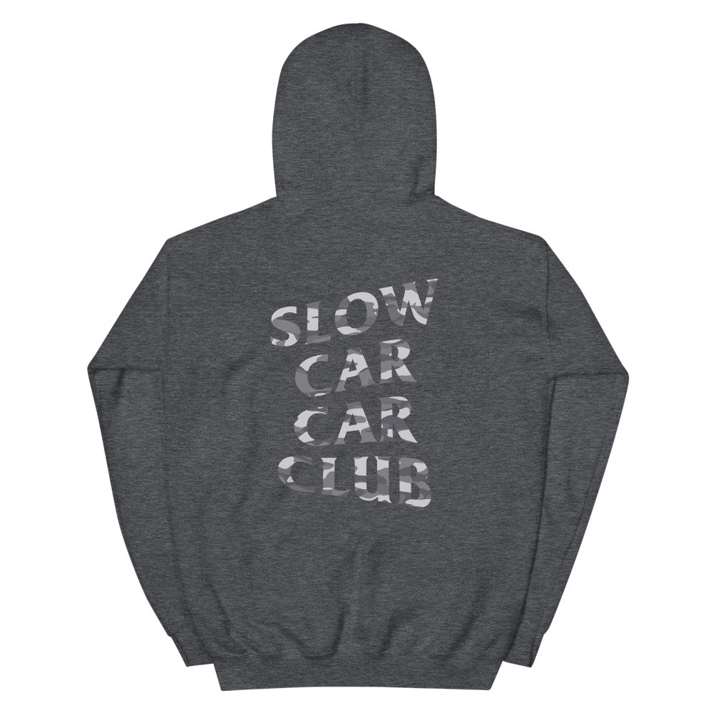Slow Car Car Club Camo Hoodie