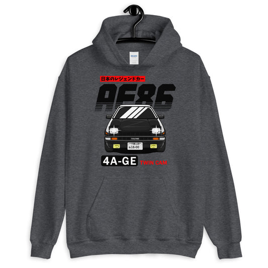 AE86 4AGE Twin Cam Hoodie