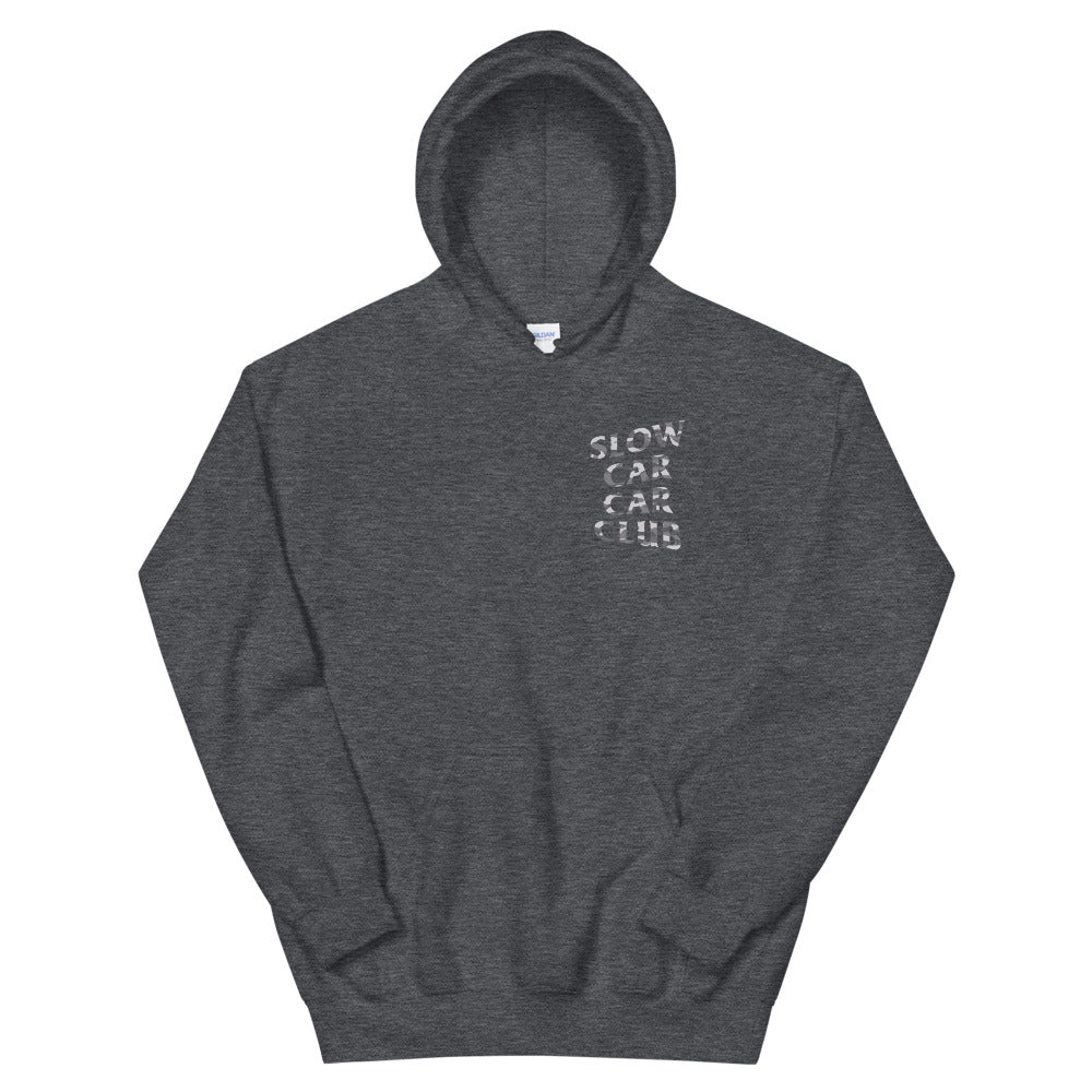 Slow Car Car Club Camo Hoodie