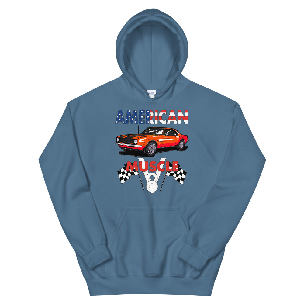 V8 Muscle Car Hoodie