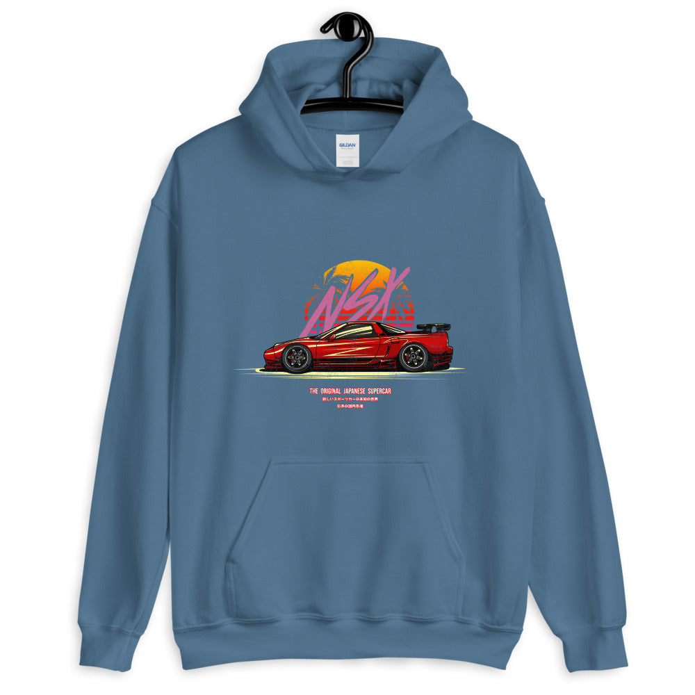 NSX Retro Distressed Hoodie