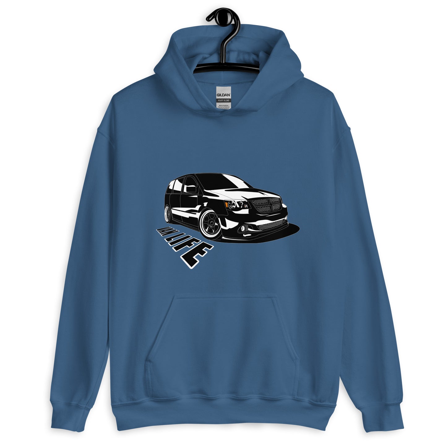 Van Life Caravan Minivan Hoodie