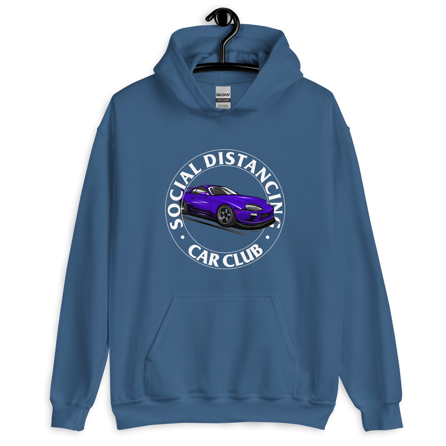 Supra Social Distancing Car Club Hoodie