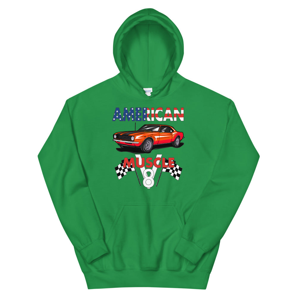 V8 Muscle Car Hoodie
