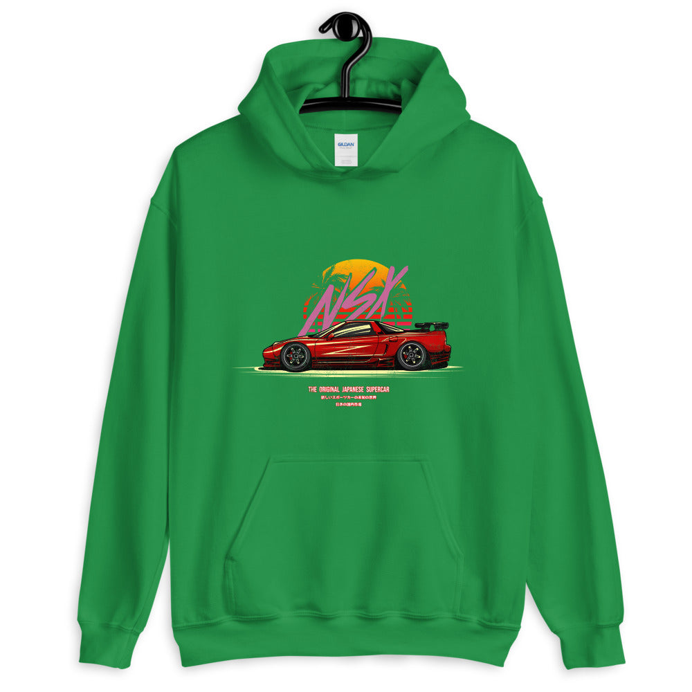 NSX Retro Distressed Hoodie