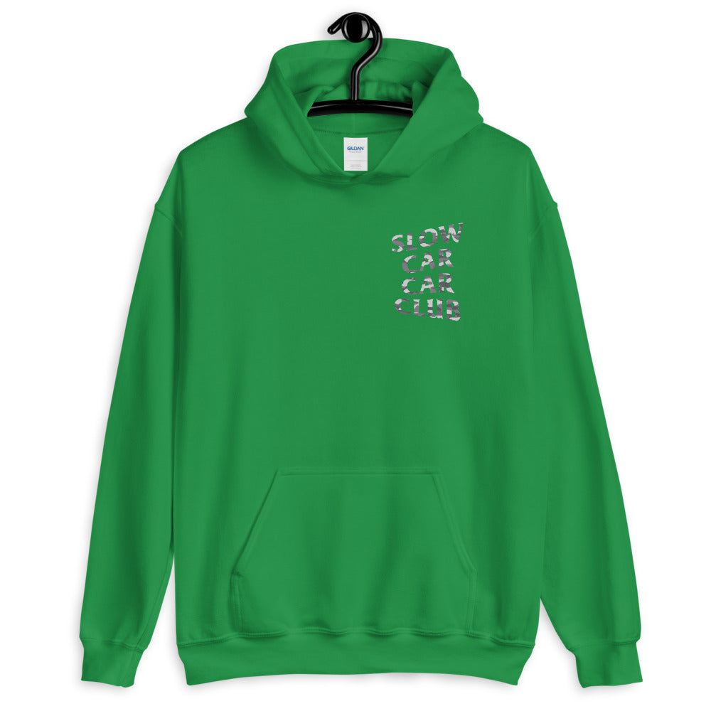 Slow Car Car Club Camo Hoodie