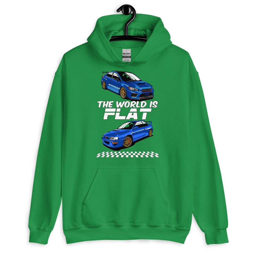 The World Is Flat Subie Hoodie