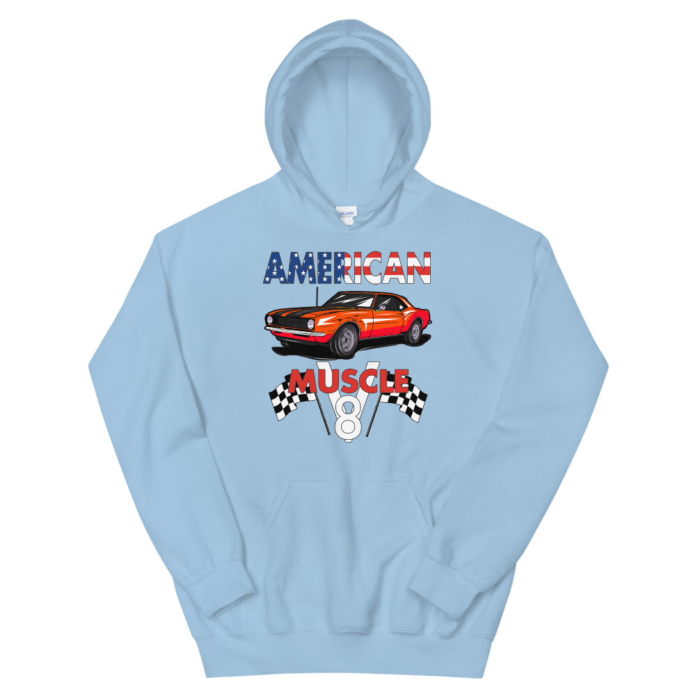 V8 Muscle Car Hoodie
