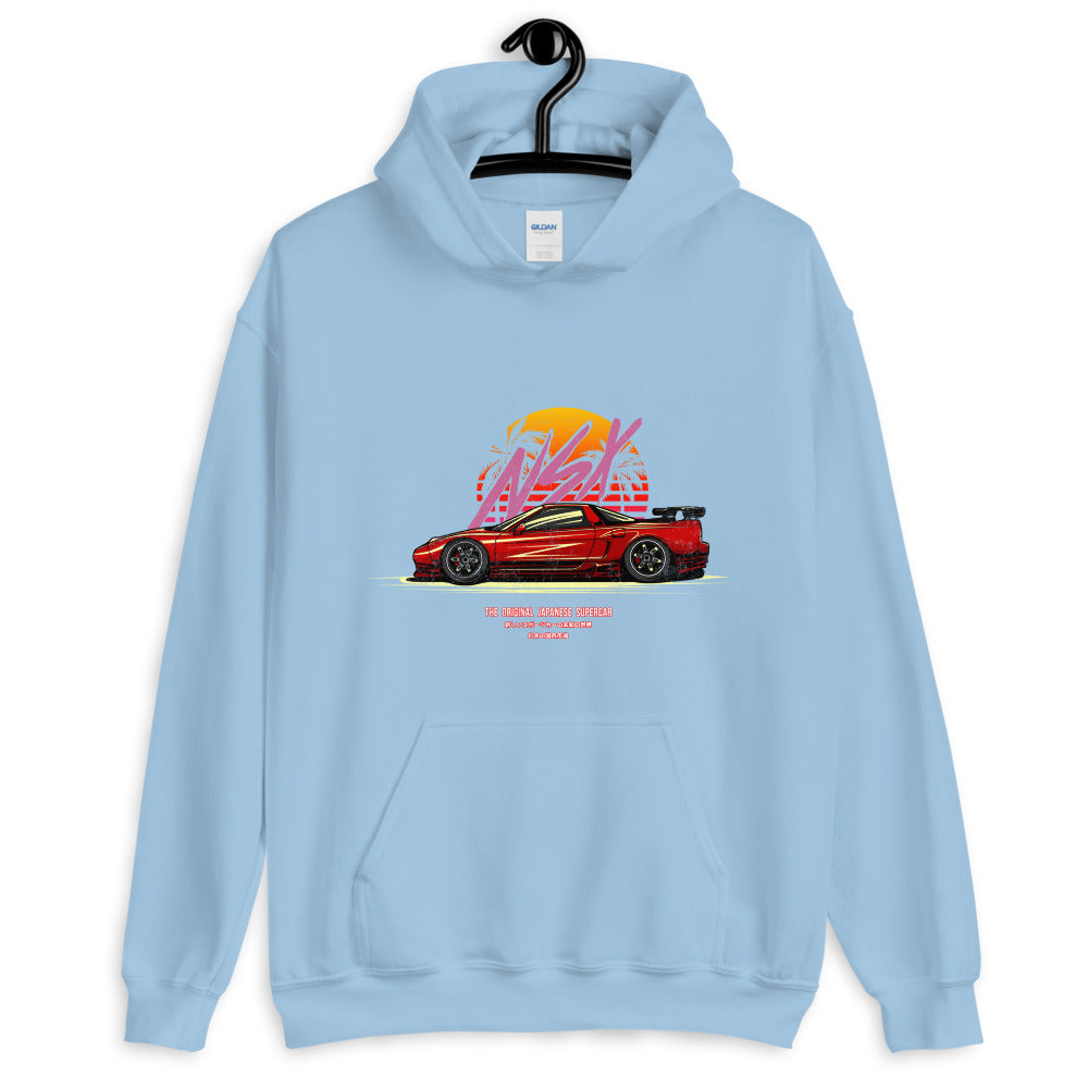 NSX Retro Distressed Hoodie