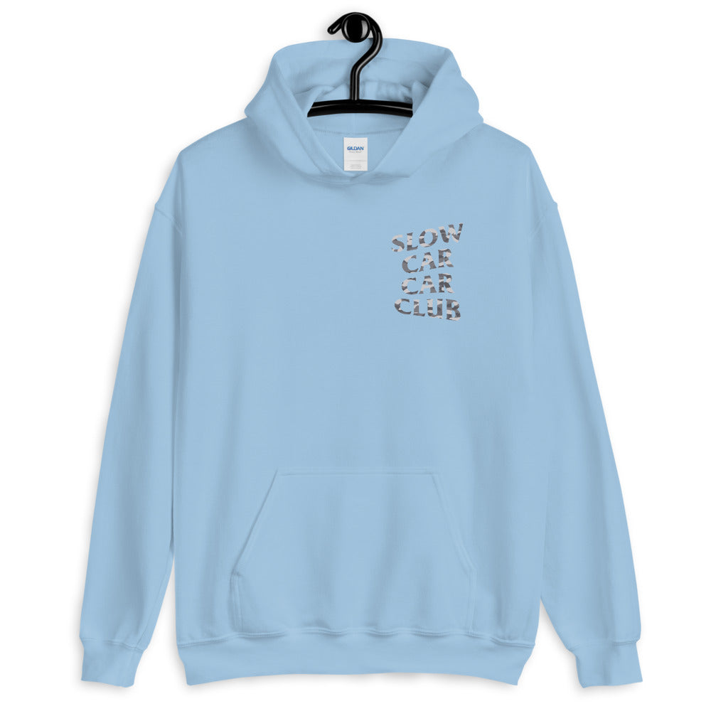 Slow Car Car Club Camo Hoodie
