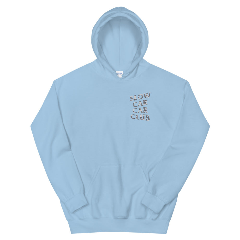 Slow Car Car Club Camo Hoodie
