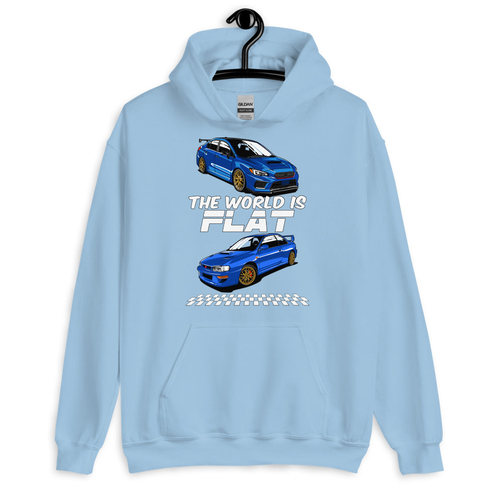The World Is Flat Subie Hoodie