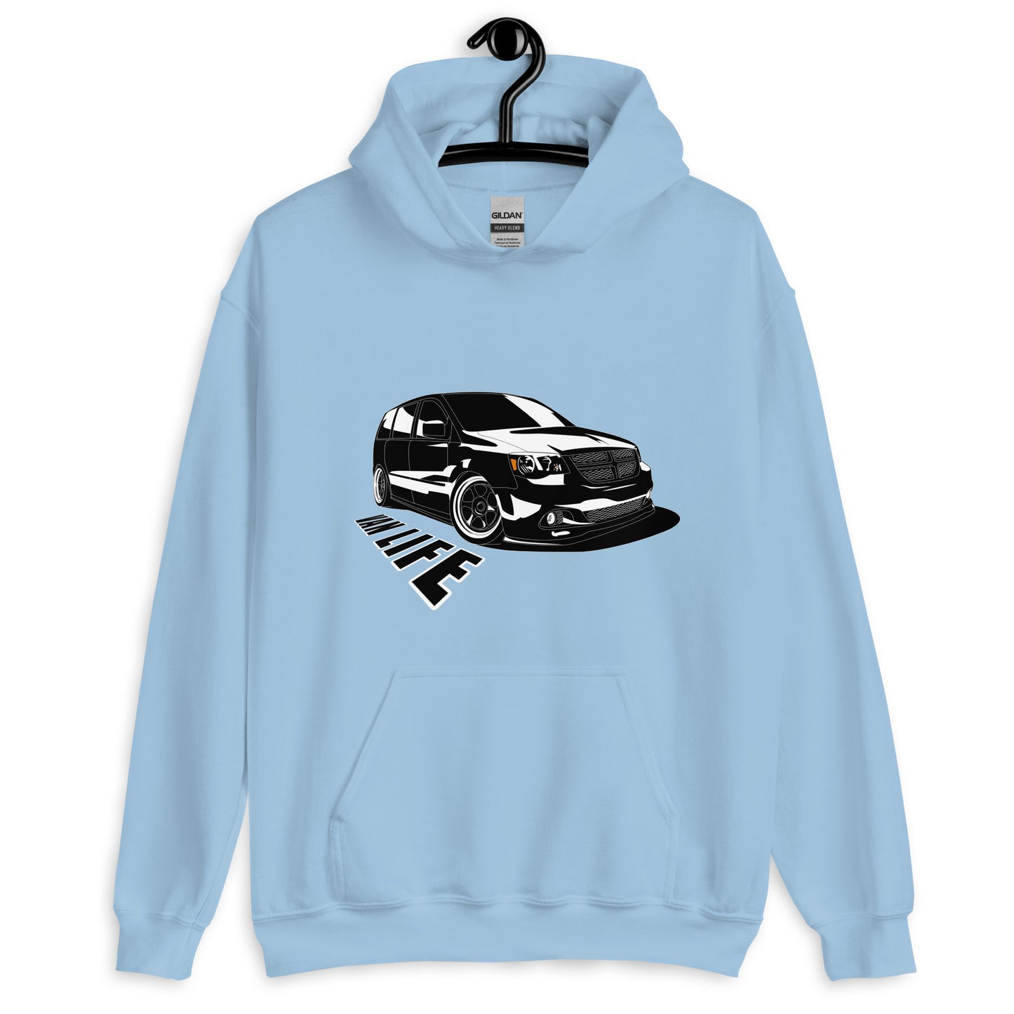 Van Life Caravan Minivan Hoodie