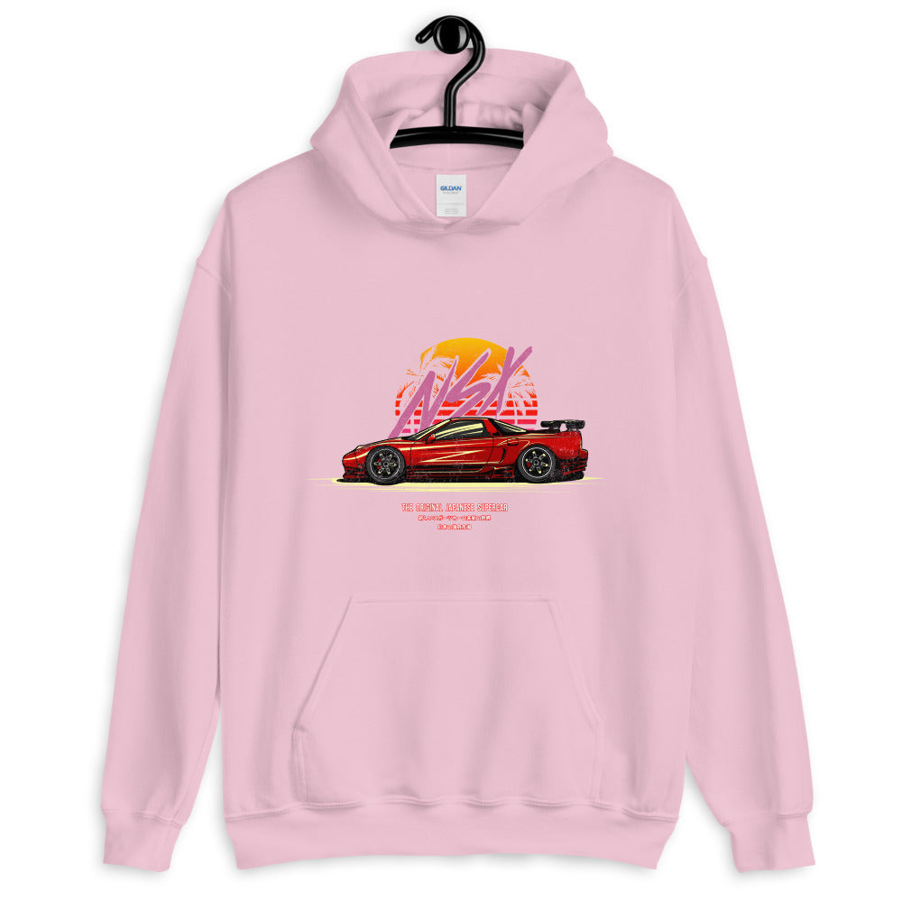 NSX Retro Distressed Hoodie