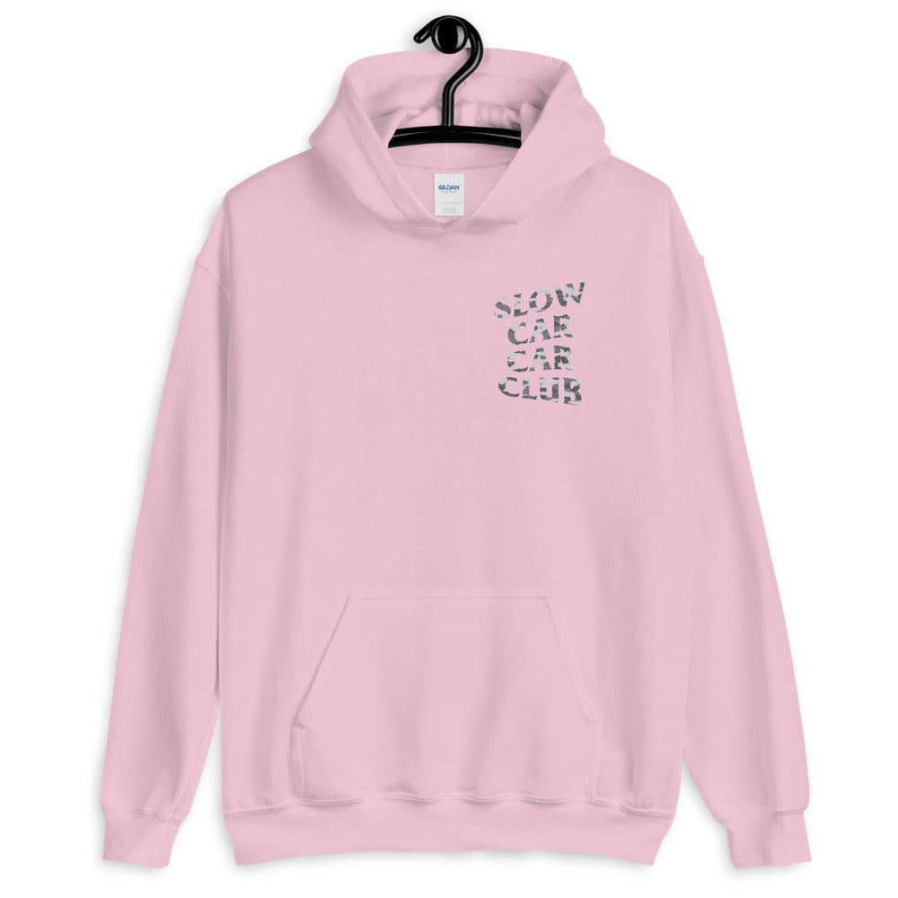 Slow Car Car Club Camo Hoodie