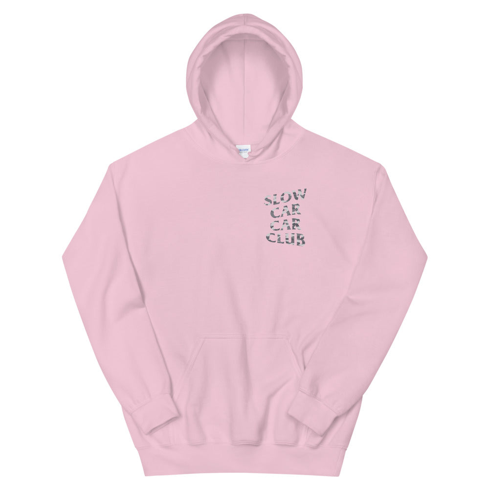 Slow Car Car Club Camo Hoodie