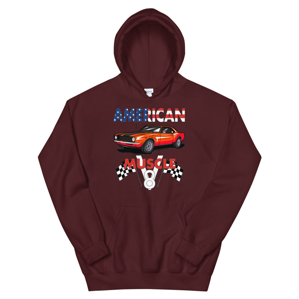 V8 Muscle Car Hoodie