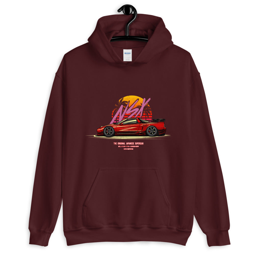 NSX Retro Distressed Hoodie