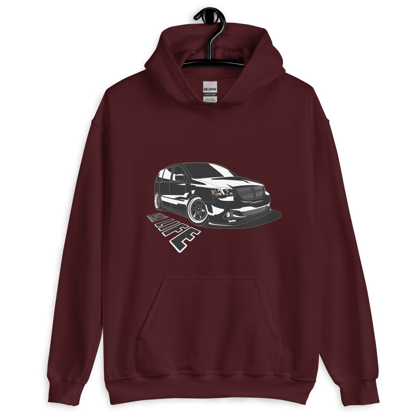 Van Life Caravan Minivan Hoodie