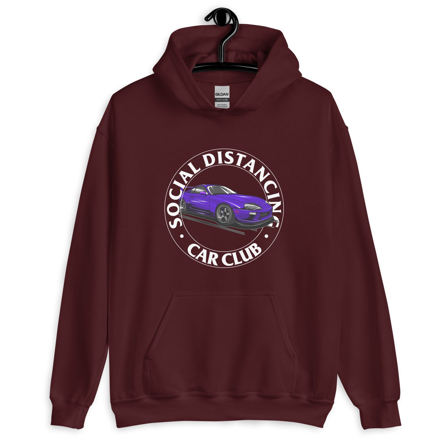 Supra Social Distancing Car Club Hoodie