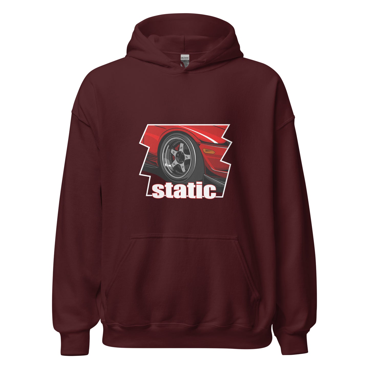 Static Stance Wheel Hoodie