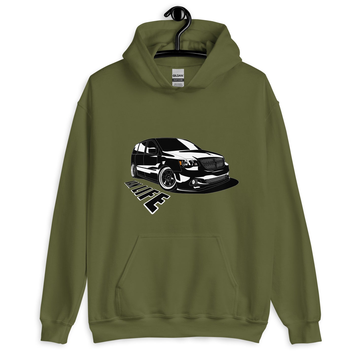 Van Life Caravan Minivan Hoodie