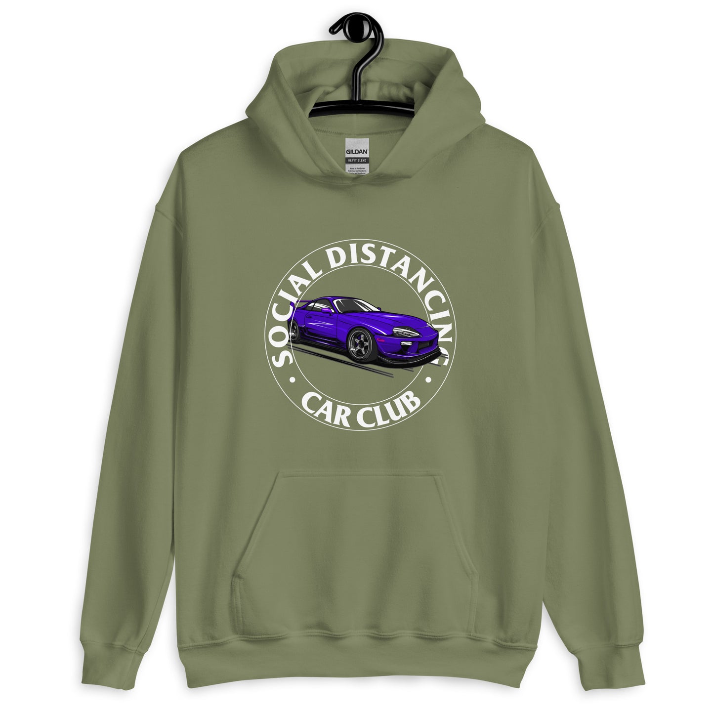 Supra Social Distancing Car Club Hoodie