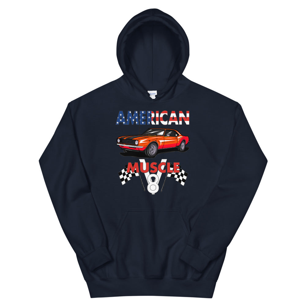 V8 Muscle Car Hoodie